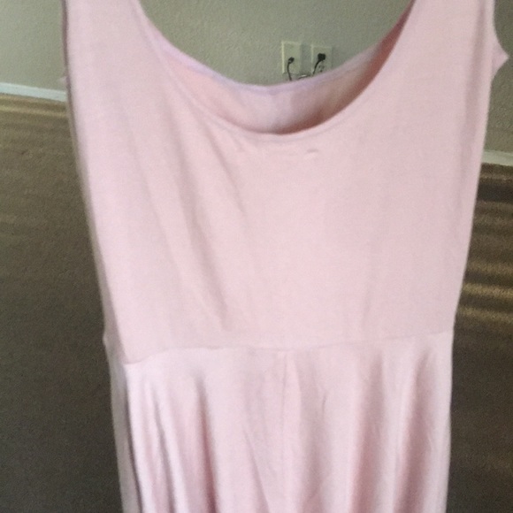 Reformation Rou Midi Dress in Blush - Picture 7 of 9